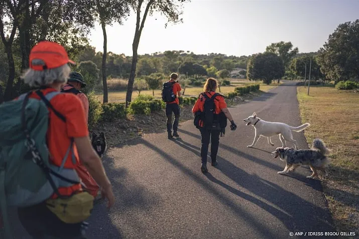 team in frankrijk zoekt zondag verder naar nederlandse vrouw