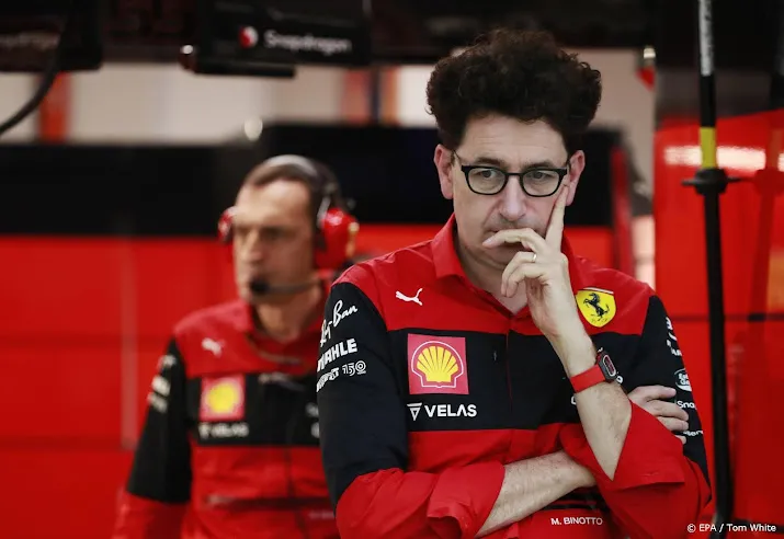 teambaas binotto vertrekt bij formule 1 team ferrari