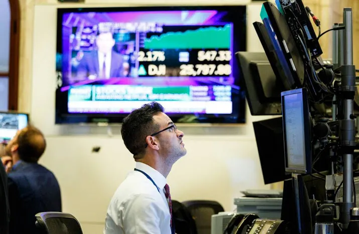 tech hoger op rood wall street
