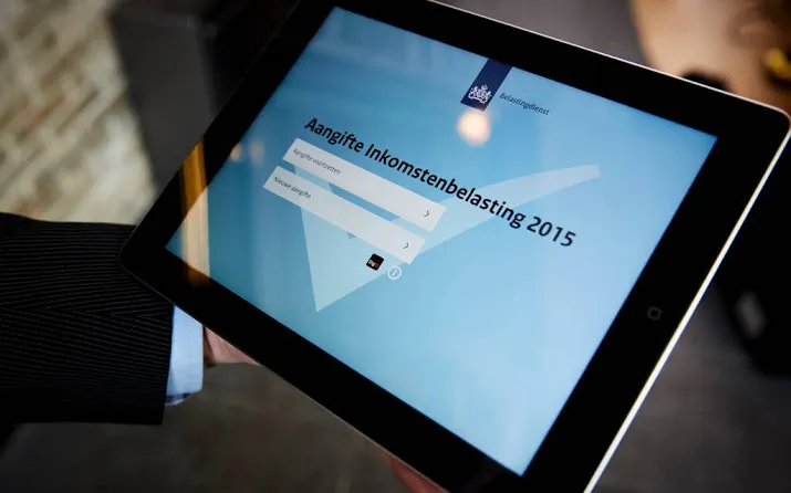 technische storing bij site belastingdienst
