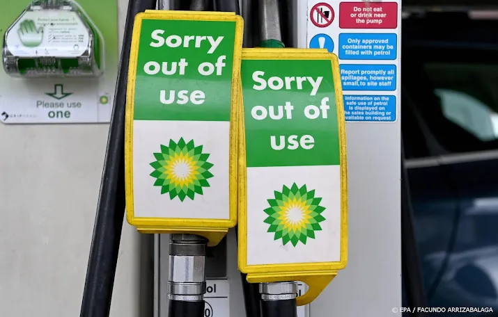 tekorten bij 30 procent van britse bp pompstations
