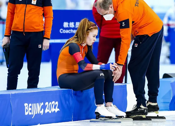 teleurgestelde schaatsster de jong alles gegeven maar niet moe