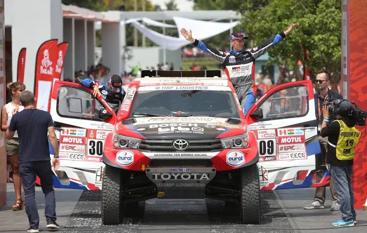 ten brinke tweede in eerste etappe dakar