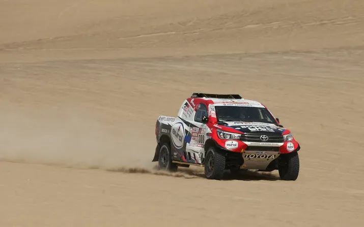 ten brinke tweede in zware etappe dakar