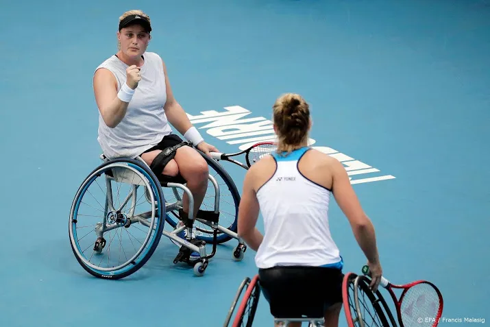 tennisduo de groot van koot opnieuw de beste in parijs