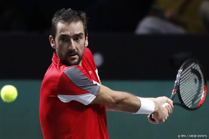 tennisser cilic komt na operatie voorlopig niet in actie