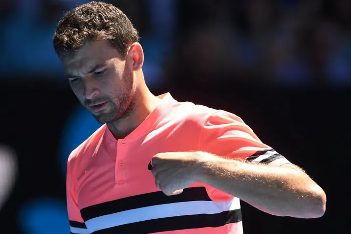 tennisser dimitrov kan titel niet verdedigen