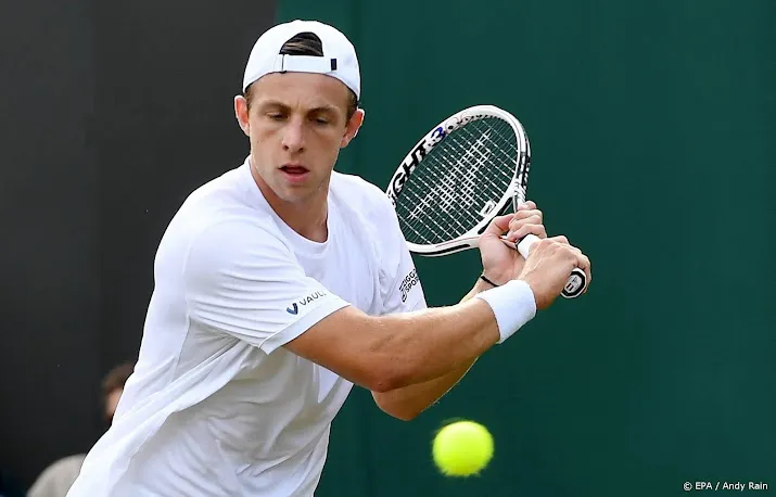tennisser griekspoor opnieuw naar finale dutch open