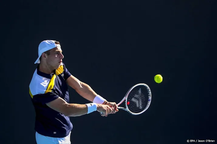 tennisser griekspoor verliest bij eerste optreden in montpellier