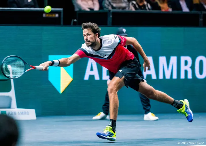 tennisser haase verliest in ahoy in drie sets van goffin