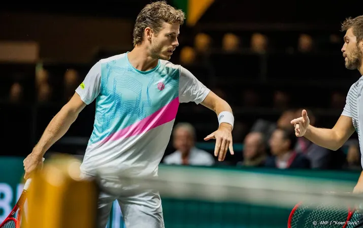 tennisser koolhof verliest openingspartij in rotterdam