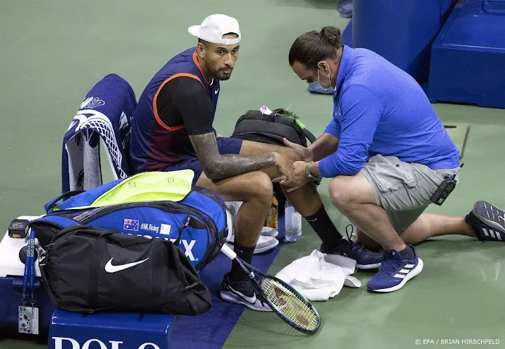 tennisser kyrgios meldt zich af voor australian open