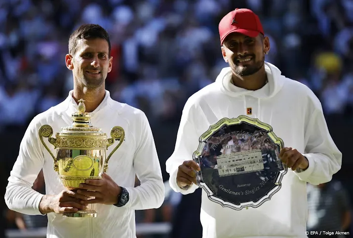 tennisser kyrgios slaat laver cup over voor tijd met familie