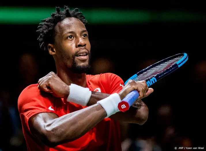tennisser monfils bereikt finale in rotterdam