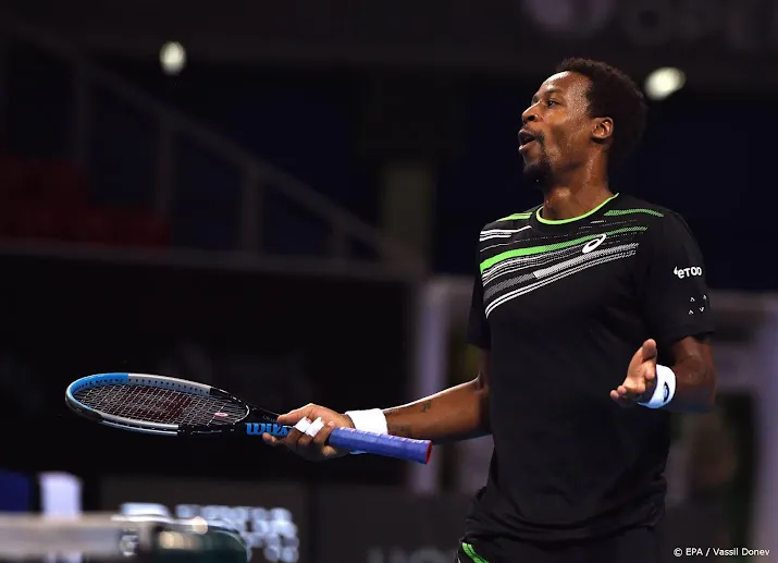 tennisser monfils voor zeventiende jaar op rij in een atp finale