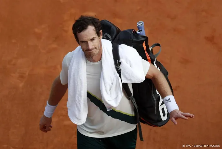 tennisser murray meldt zich weer af voor roland garros
