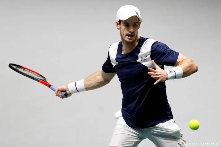tennisser murray viert rentree met zege in demonstratietoernooi