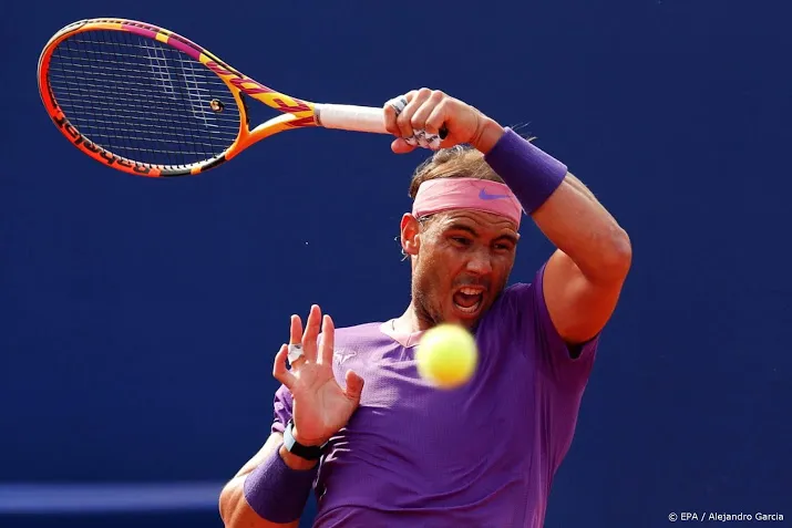 tennisser nadal in barcelona in drie sets langs nishikori