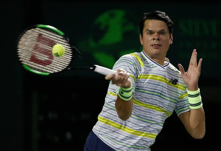 tennisser raonic niet op roland garros