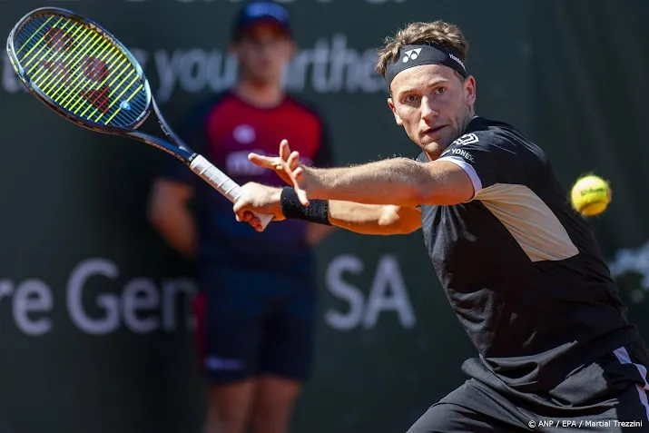 tennisser ruud naar finale in geneve