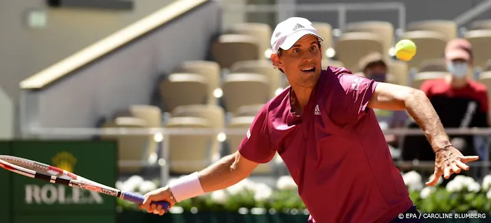 tennisser thiem test dag na rentree positief op coronavirus