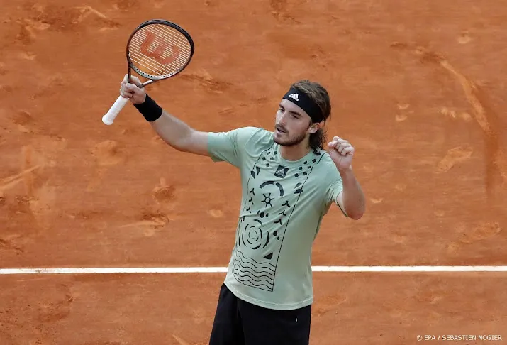 tennisser tsitsipas kan titel prolongeren in finale monte carlo
