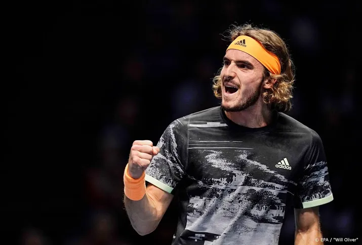 tennisser tsitsipas wint atp finals