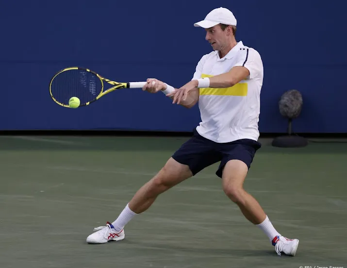 tennisser van de zandschulp naar historische vierde ronde us open