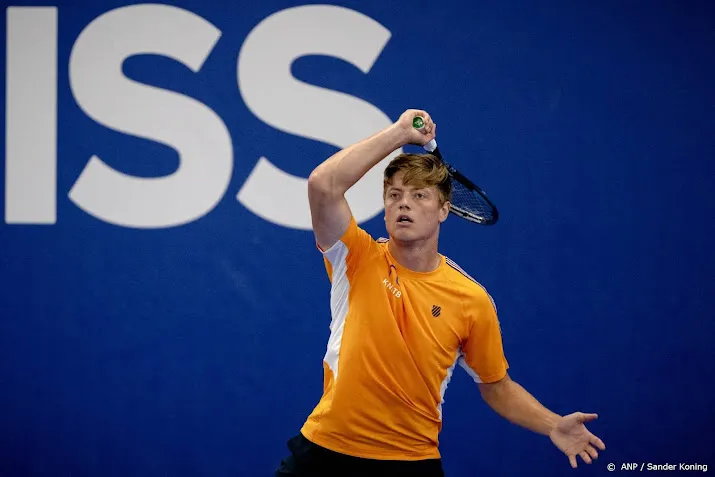 tennisser van rijthoven verliest in kwartfinales in bratislava