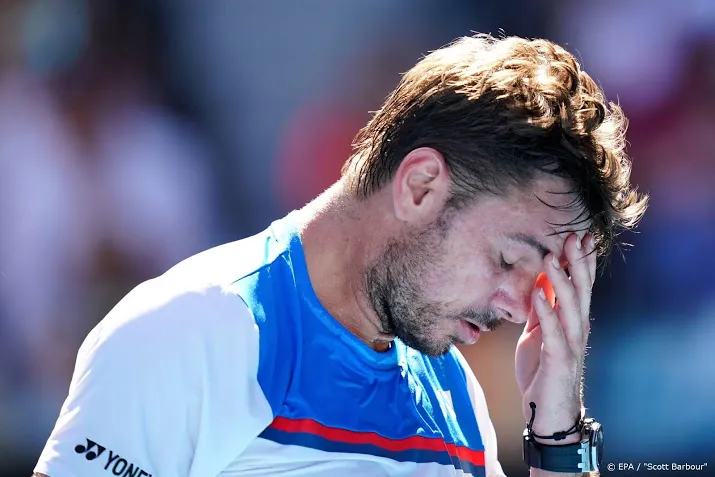 tennisser wawrinka niet naar rotterdam