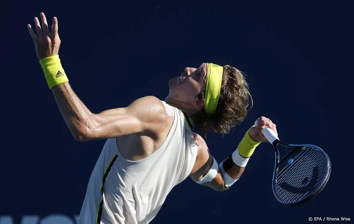 tennisser zverev geeft wildcard terug vanwege blessure