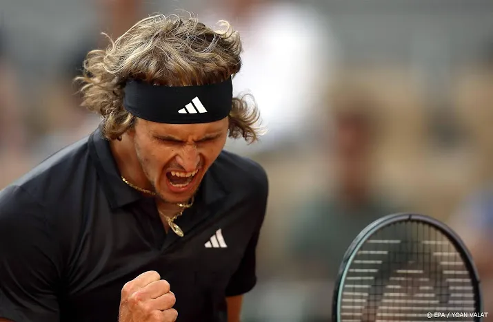 tennisser zverev naar halve finale op roland garros