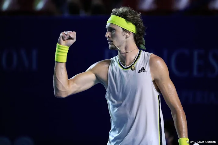 tennisser zverev plant rentree volgende week in monaco