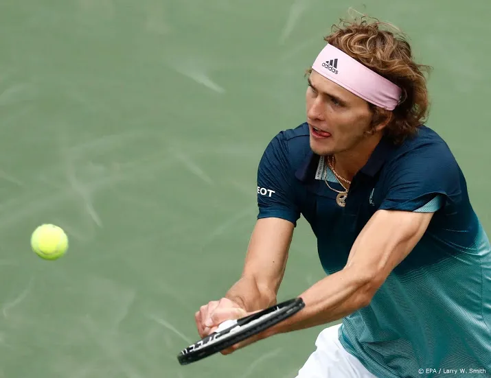 tennisser zverev verrassend uitgeschakeld