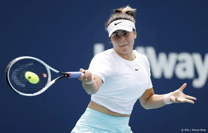 tennisster andreescu uit angst voor corona niet naar spelen