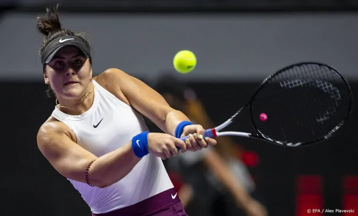 tennisster andreescu wint eerste duel sinds eind 2019