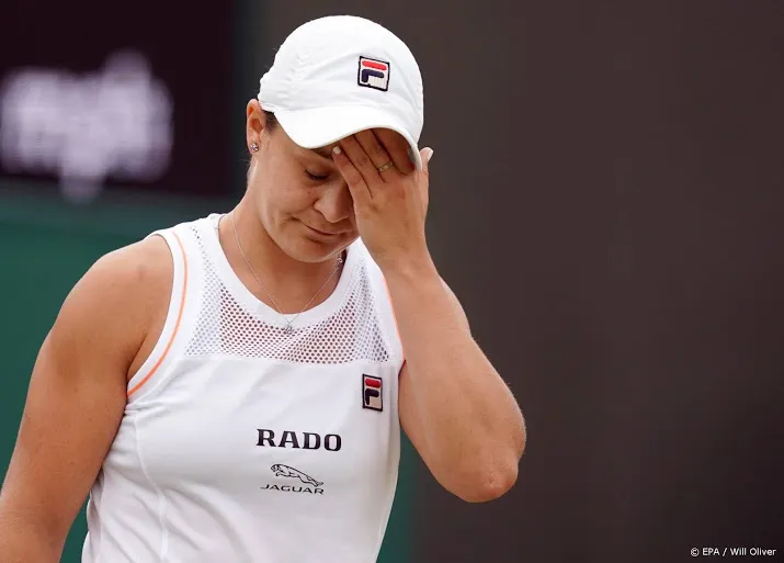 tennisster barty verliest in toronto
