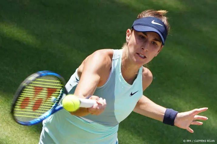 tennisster bencic naar finale op gras van berlijn