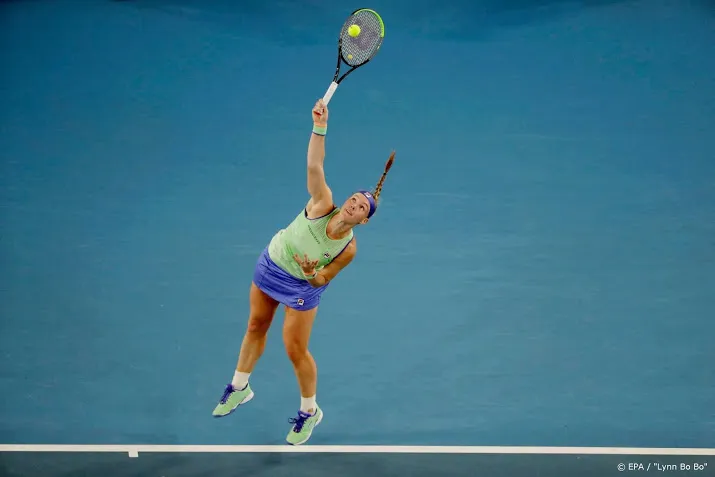 tennisster bertens naar vierde ronde australian open