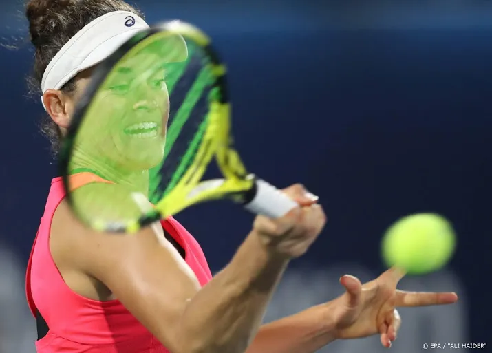 tennisster brady houdt gauff uit finale in lexington