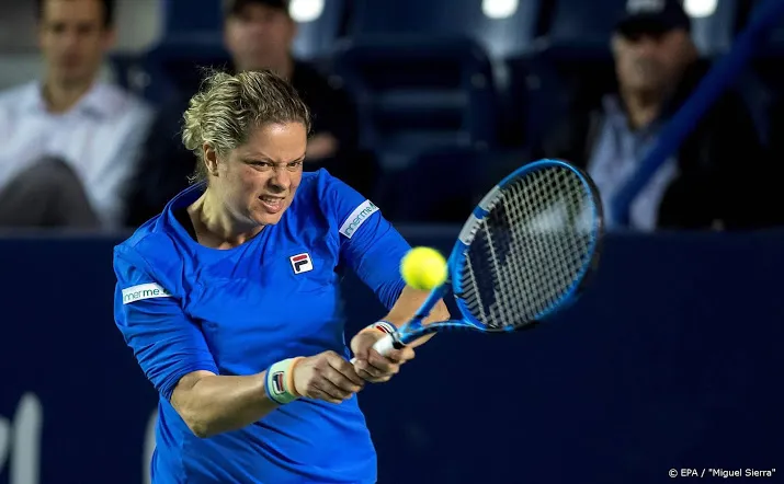 tennisster clijsters durft rentree in new york aan