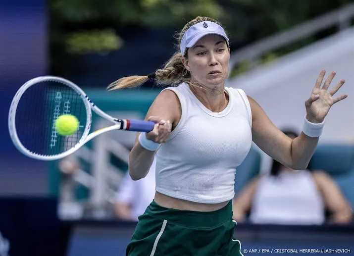 tennisster collins wint na miami ook toernooi van charleston