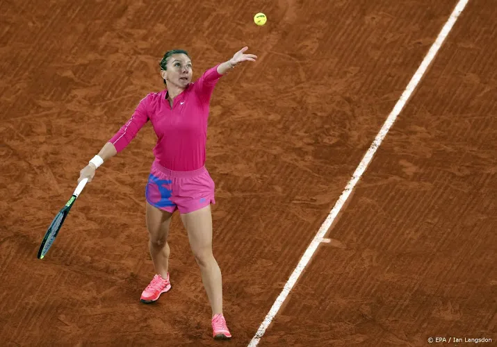 tennisster halep binnen een uur klaar met anisimova
