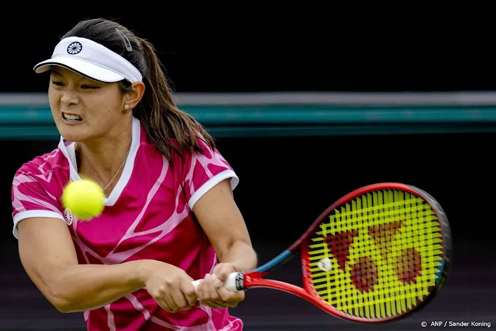 tennisster hartono direct in actie op tweede dag australian open