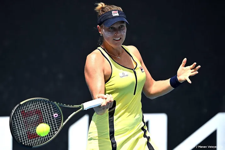 tennisster hartono naar tweede ronde in mumbai