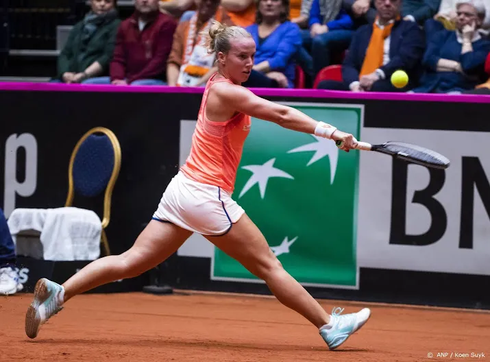 tennisster hogenkamp wint voor het eerst in twee jaar toernooi