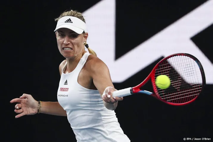 tennisster kerber verliest op haar verjaardag al in eerste ronde
