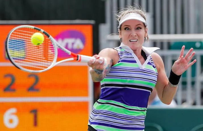 tennisster mattek sands na acht maanden terug
