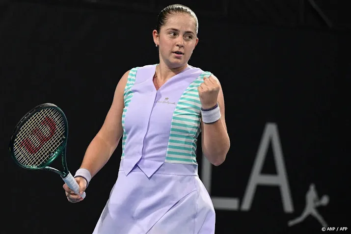 tennisster ostapenko de beste op voorbereidingstoernooi adelaide