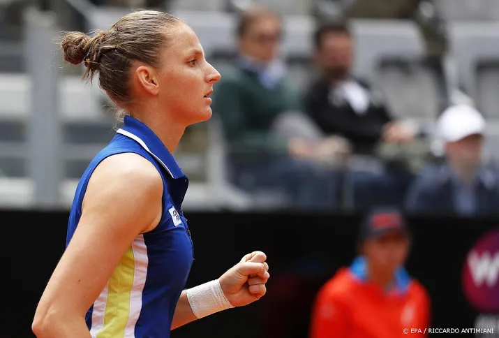 tennisster pliskova pakt titel in rome